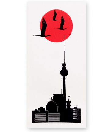 Kraniche über Berlin